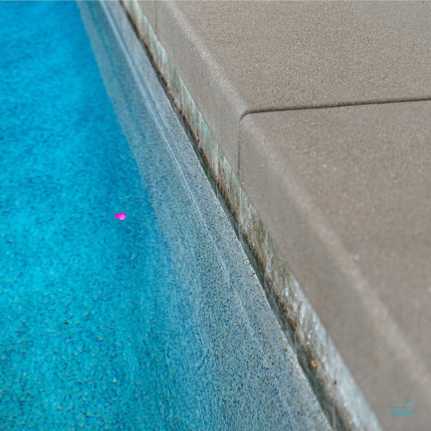 Sand Finished Coping for a Softer, Refined Look